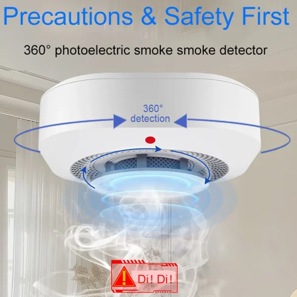 Smart Smoke Detector Fire Alarm